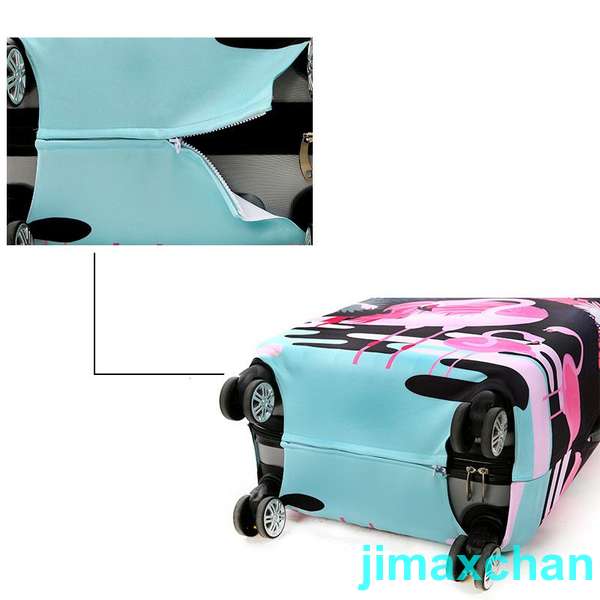 新品 スーツケースカバー キャリーバッグケースカバーバッグ雑貨 トランク伸縮保護カバー 汚れ防止 傷防止 盗難防止 雑貨 旅行用品 トラベル S/M/L/XLサイズ適用 新年