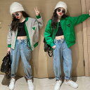 気楽 キッズ 韓国 韓国ファッション ブルゾン 子供服 子供 子ども服 秋冬 アウター リバーシブル ジュニア コート ジャンパー フードなし ジャケット 120 130 140 150 160 170 180