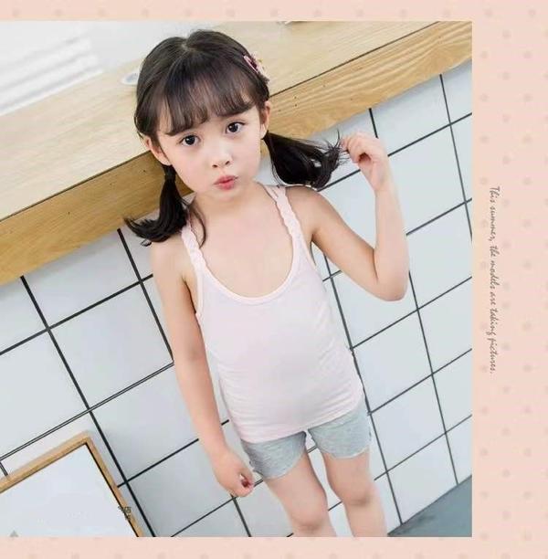 気楽 ダンストップス ヒップホップ トップス 90 100 110 120 130 140 150 160 170 黒 白 イエロー ピンク ライドピンク グリーン グレー 子供 キッズ キャミソール 無地 シンプル インナー 丸