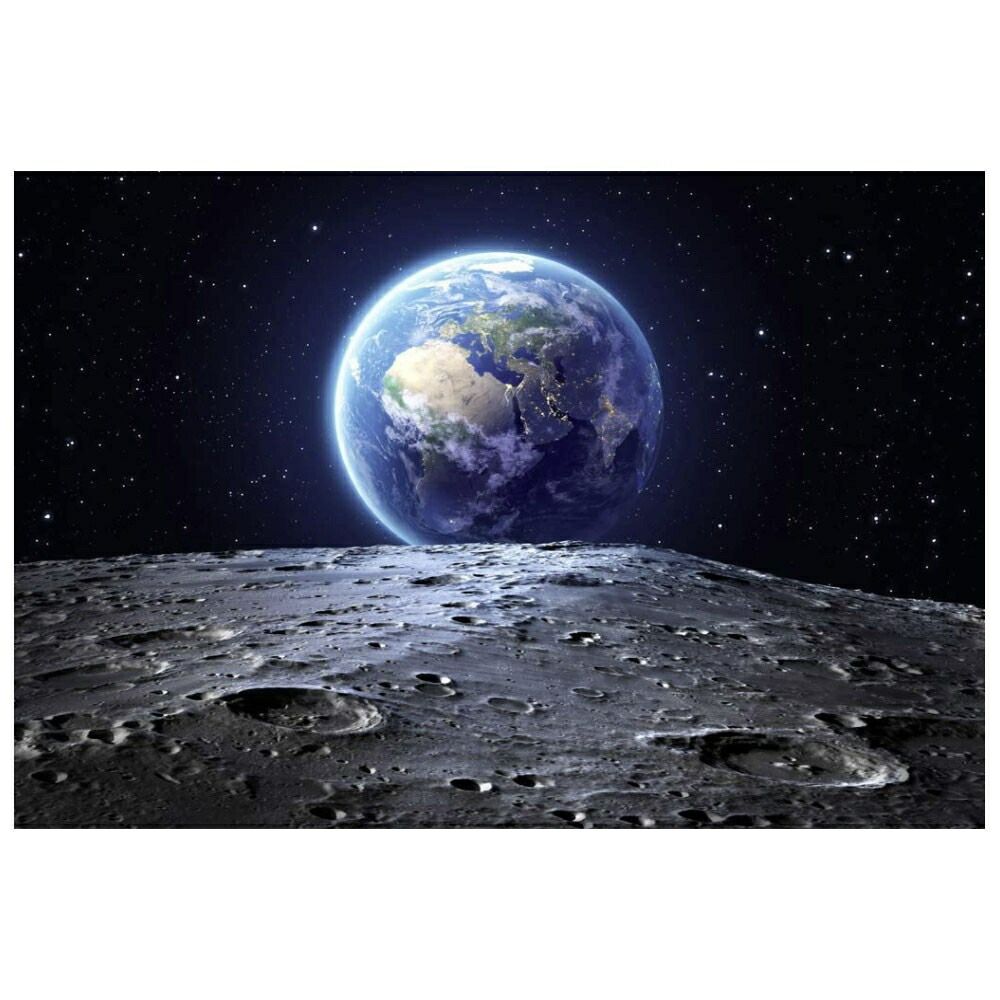 スーパーSALE50%off 気楽 ジグソーパズル 月から見える地球 1000ピース earth アース moon 知育玩具 知育 幼児 子供 教育 教材 はめこみ おもちゃ 遊び 知育遊び 学べる 子供 キッ