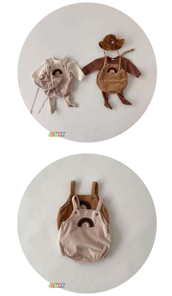 【即納】60cm/70cm/80cm/90cm「メール便送料無料」 サロペット　春秋　コ一デュロ...