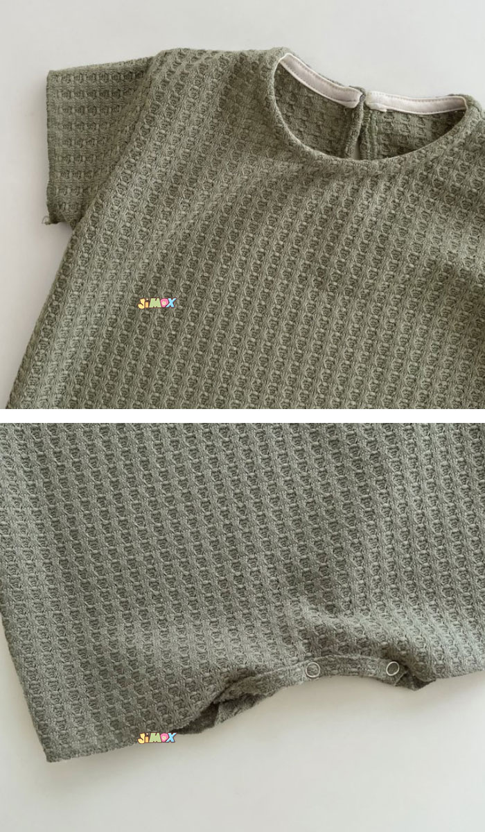 【即納】80cm/90cm ベビー服　ショートオール　ロンパース　半袖　オールインワン...