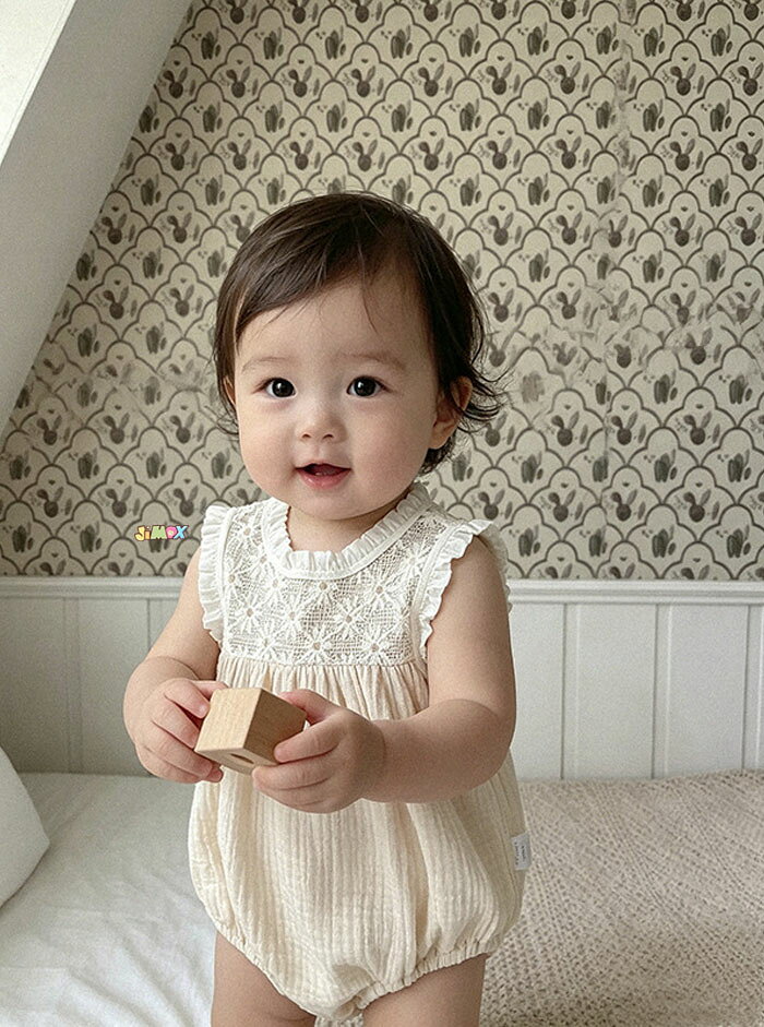 60cm/70cm/80cm/90cm/100cm ベビーロンパース　ワンピース　女の子　姉妹服　姉妹...