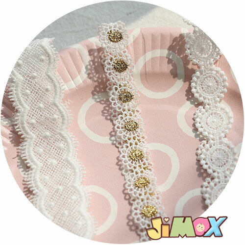 【即納】「メール便送料無料」レース風　ヘアバンド　レース　ゴールド　小花　キッズ　女の子　ヘアア..