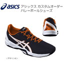 《受注生産》《送料無料》アシックス カスタムオーダー バレーボールシューズ ローカット アシックスマーク・ローマ字ネーム刺しゅう入り 1053A049