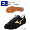 《受注生産》《送料無料》ミズノ スペクトラ オーダー トレーニングシューズ アッパー 人工皮革(スエード) ひもタイプ コーチシューズ U1GX403000