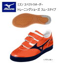 《受注生産》《送料無料》ミズノ スペクトラ オーダー トレーニングシューズ アッパー 人工皮革(スムースタイプ) 3本マジックタイプ コーチシューズ ネーム刺し...