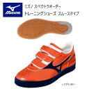 《受注生産》《送料無料》ミズノ スペクトラ オーダー トレーニングシューズ アッパー 人工皮革(スムースタイプ) 3本マジックタイプ コーチシューズ ネーム刺し...