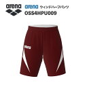 《受注生産》《送料無料》アリーナ カスタムオーダー チームウェア ウィンドハーフパンツ ユニセックス(エンジ×ホワイト×ホワイト) OSS4HPU009-EG02