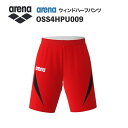 《受注生産》《送料無料》アリーナ カスタムオーダー チームウェア ウィンドハーフパンツ ユニセックス(レッド×ブラック×ホワイト) OSS4HPU009-RD0...