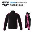 《受注生産》《送料無料》アリーナ カスタムオーダー チームウェア ウィンドジャケット ユニセックス(ブラック×ブラック×ピンク×ピンク×ブラック) OSS4JKU003-BK11(4)