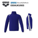 《受注生産》《送料無料》アリーナ カスタムオーダー チームウェア ウィンドジャケット ユニセックス(パープル×パープル×ホワイト×ホワイト×ブラック) OSS4...