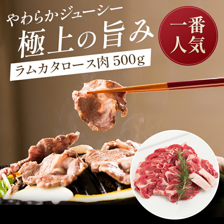 ラムカタロース肉500gパック（タレ1