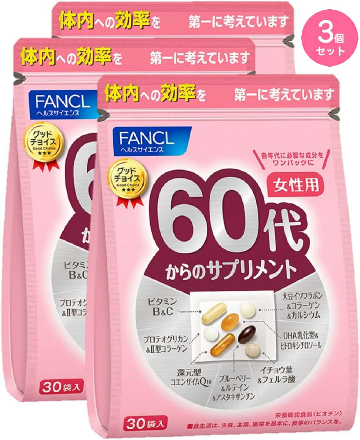 (FANCL)60夫ΥץȽ(30)x3