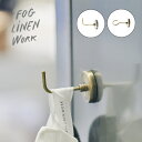 【fog linen work|フォグリネンワーク】ブラスマグネットフック フック S字フック L字フック 真鍮 ブラス マグネット 強力 2kg キッチン ア...
