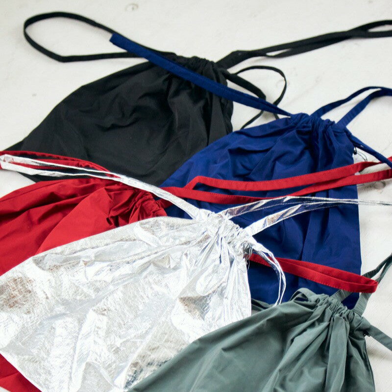 Drawstring Bag S + strap METAL Formuniform フォームユニフォーム ドローストリング バッグ S 小物入れ 巾着 軽量