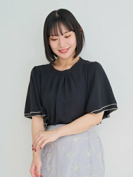 大きいサイズ♪23区 マットキュプラコットン フレアスリーブ ブラウス 48 楽天市場】大きいサイズレディース トップス | お悩み解消
