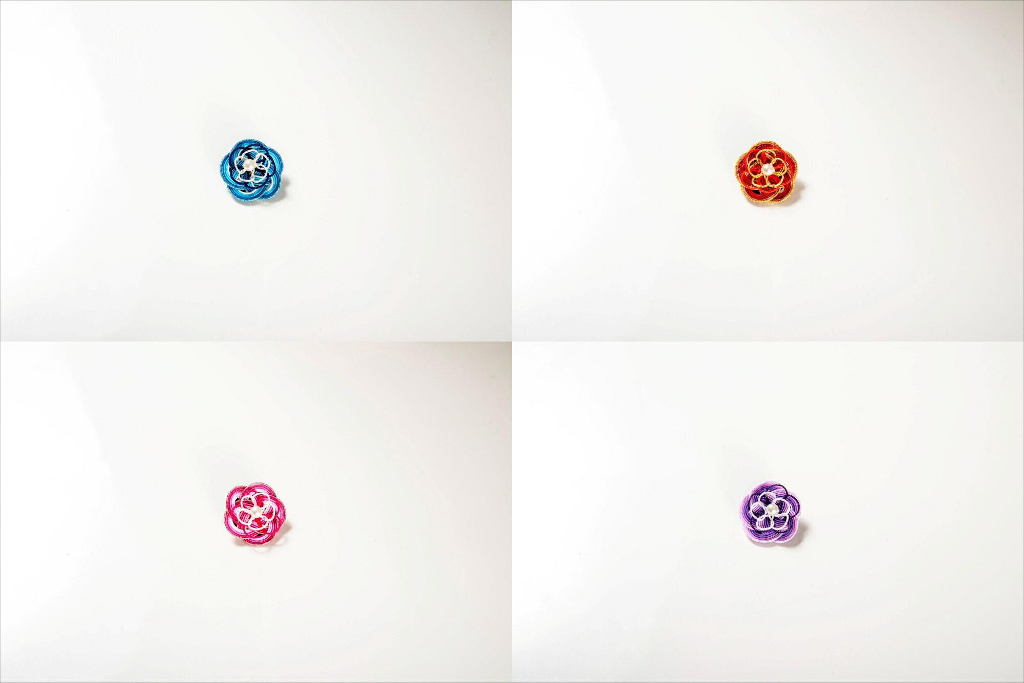 パール付きブローチ VSサポート 石川県 金沢 アクセサリ ギフト お礼 伝統工芸 石川土産 金沢土産 水引 ブローチ ハンドメイド