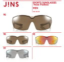 【SPORTS SUNGLASSES -Nose Padless-】-JINS（ジンズ）メガネ 眼鏡 めがね