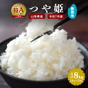 【令和7年産・先行受付】【選べる配送時期】無洗米 山形県産 つや姫 8kg 4kg×2袋 送料無料 山形 精米 お米 米 小分け お取り寄せ グルメ 米どころ ...