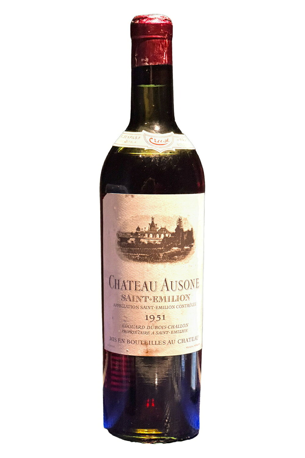 シャトー・オーゾンヌ 1951 750ml ボルドー 赤ワイン 熟成 ギフト jirowineshop-10000022 小川次郎ワインショップ楽天市場店 パッケージ画像