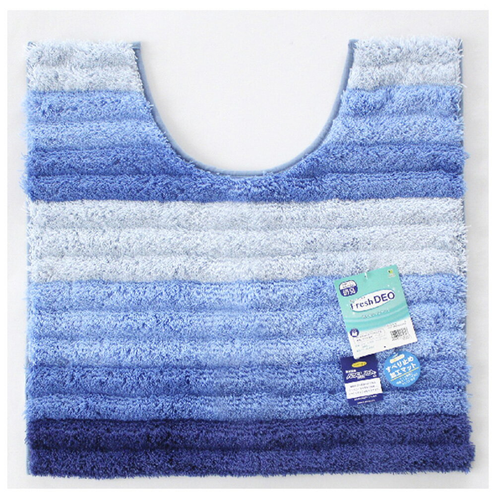【返品種別A】□「返品種別」について詳しくはこちら□◆消臭機能がついたトイレタリー「フレッシュデオ」シリーズのトイレマット。◆香りでニオイをカバーするのでなく、繊維が悪臭の元を化学的に吸着しイヤなニオイの発散を防いでくれます。◆繊維そのものに消臭効果があり、洗濯しても効果は持続。◆トイレの中で気になるアンモニア臭にも効果があります。◆日光に当てたり、洗濯し乾燥させることによって消臭機能は回復します。◆奥行きが出るグラデーションカラーが美しくトイレ空間が広く感じられる効果も。◆もこもことした楽しい見た目、ふかふかとした踏み心地も良いマットになりました。◆裏面にはすベリ止め加工が施されています。■　仕　様　■サイズ：約60×60cm [首下]約42cm [マットの高さ]約25mm ※布製品のためサイズに多少の誤差が生じる場合があります。品質：アクリル100％ [裏面]滑り止め加工[オカ3032541]オカ生活家電＞生活雑貨＞掃除用具