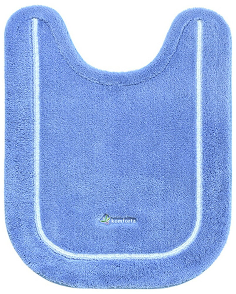 オカ コムフォルタ6 トイレマット 約75×60cm（ブルー） オカ3032462 [オカ3032462]