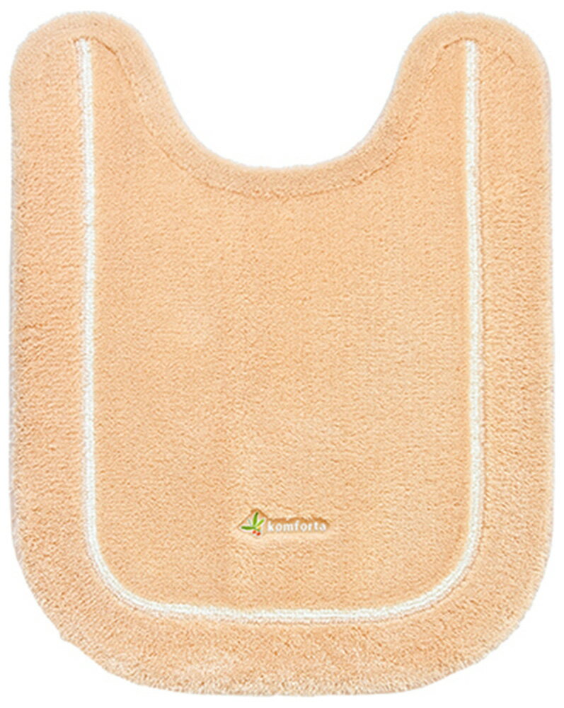 オカ コムフォルタ6 トイレマット 約75×60cm（ベージュ） オカ3032409 [オカ3032409]