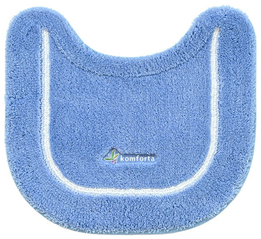 オカ コムフォルタ6 ミニトイレマット 約43×47cm（ブルー） オカ3032589 [オカ3032589]