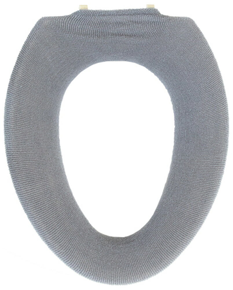 オカ マトカ トイレ便座カバー O型（グレー） オカ3032901 [オカ3032901]