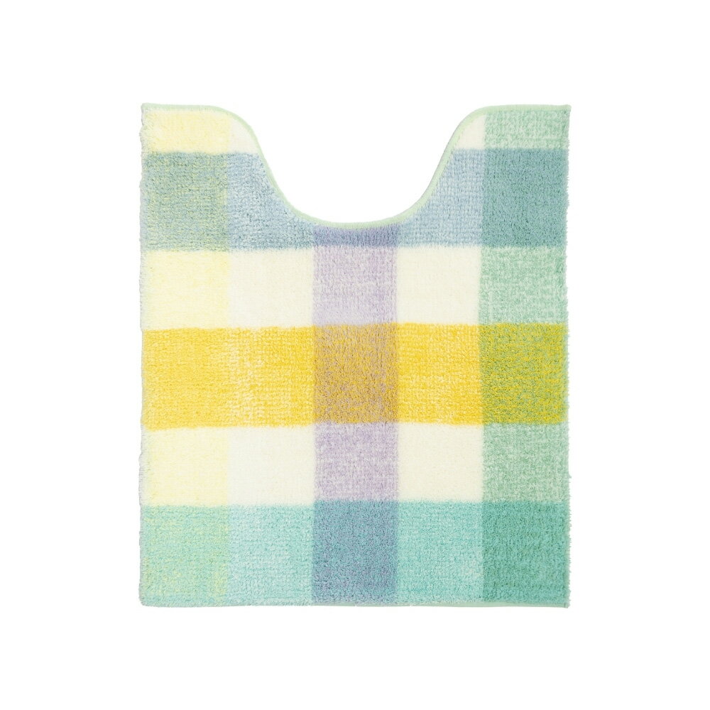 オカ パレット ロングトイレマット 約70×58cm（グリーン） オカ3032994 [オカ3032994]