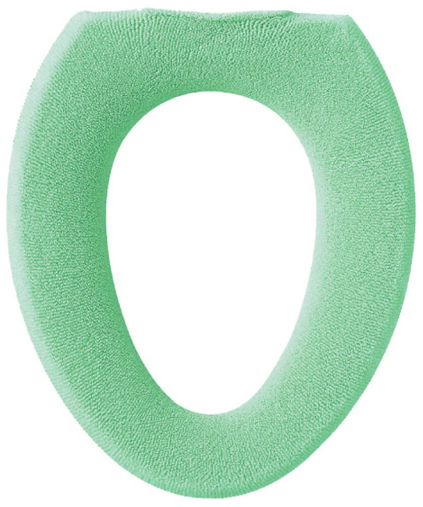 オカ ロイヤルコレクション アーツ トイレ便座カバー O型（グリーン） オカ3032820 [オカ3032820]