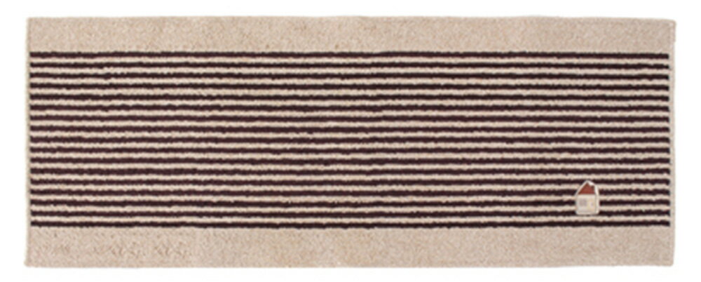 Kitchen Mats - オカ カーサ キッチンマット 約45×120cm（ブラウン） オカ3032675 [オカ3032675]