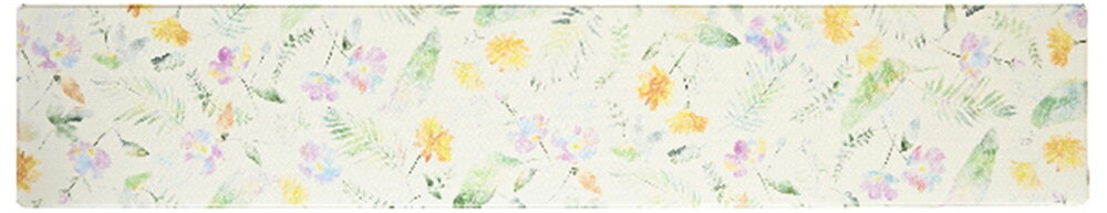 オカ ササッと拭ける キッチンマット 約45×240cm（アイボリー） オカ3032205 [オカ3032205]