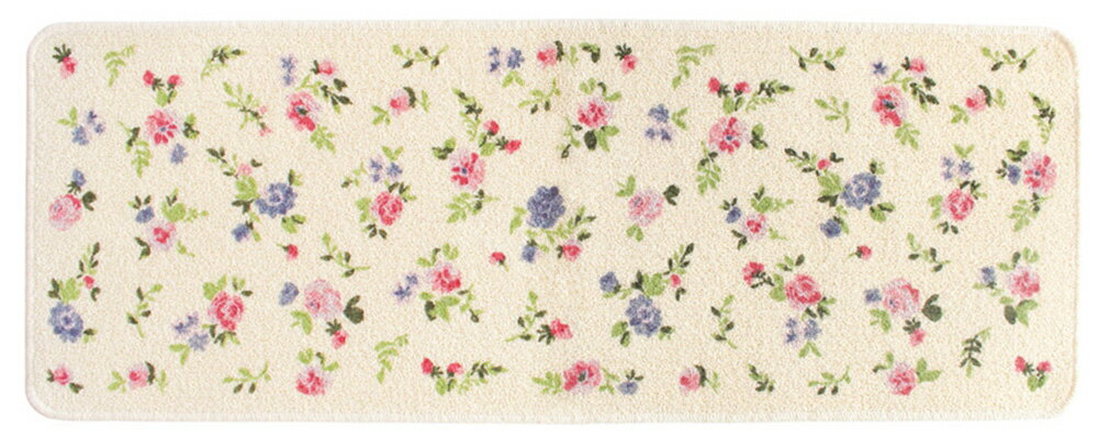 オカ プリマヴェーラ キッチンマット 約45×120cm（グリーン） オカ3032418 [オカ3032418]