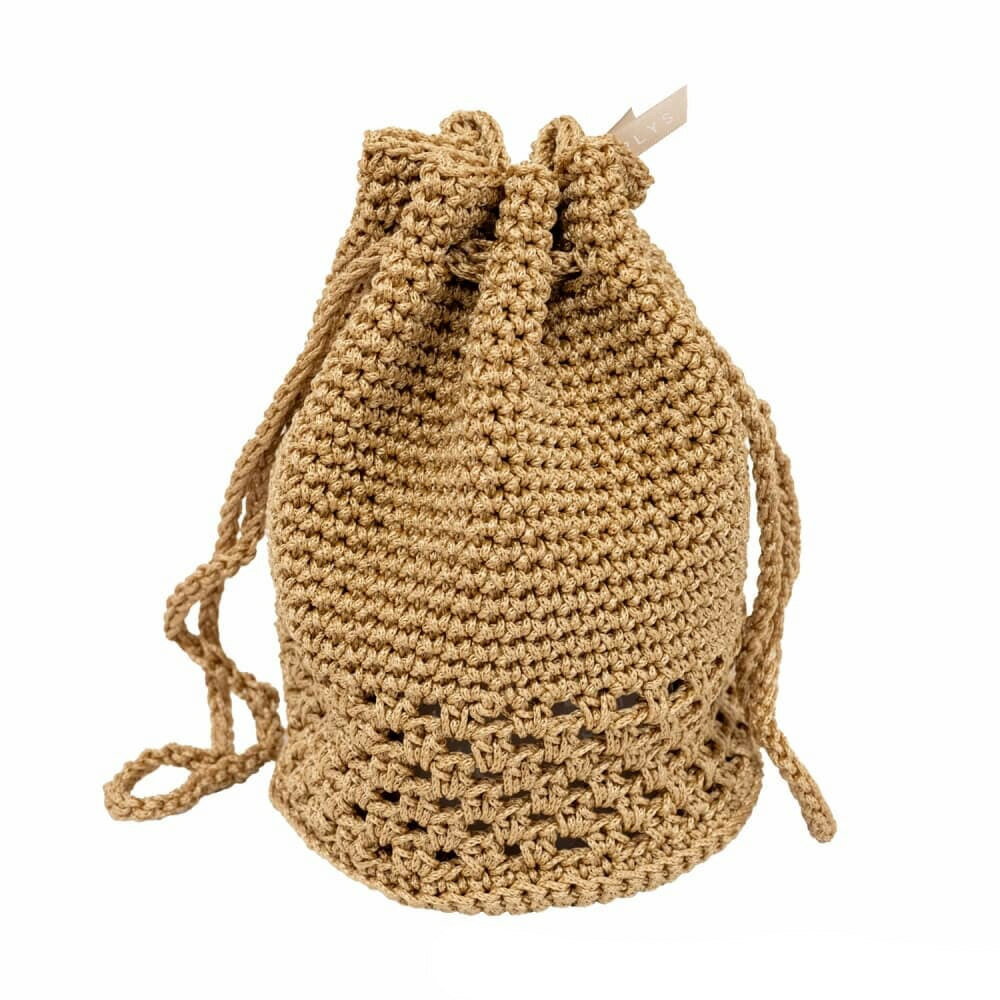 オカ プリス マルシェシリーズ ドローストリングバッグ（ベージュ） オカ3032275 [オカ3032275]