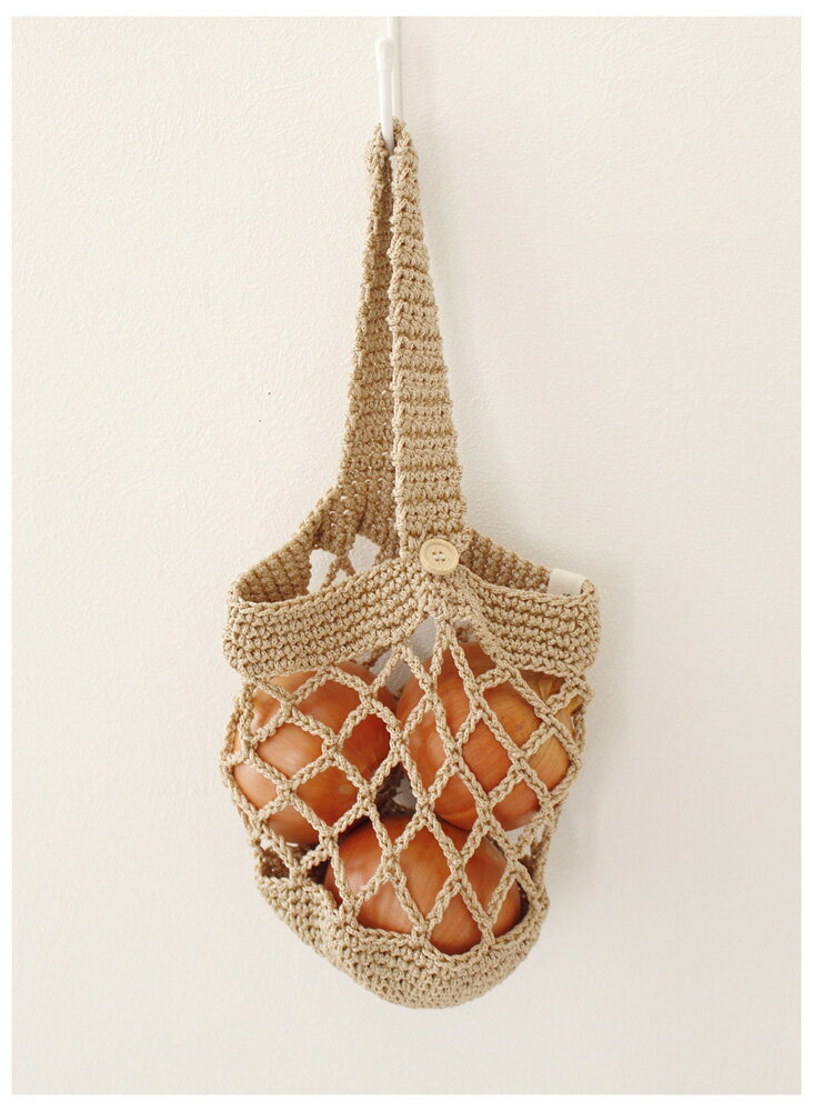 オカ プリス ベジマジ つるす 玉ねぎ用（ベージュ） オカ3032313 [オカ3032313]