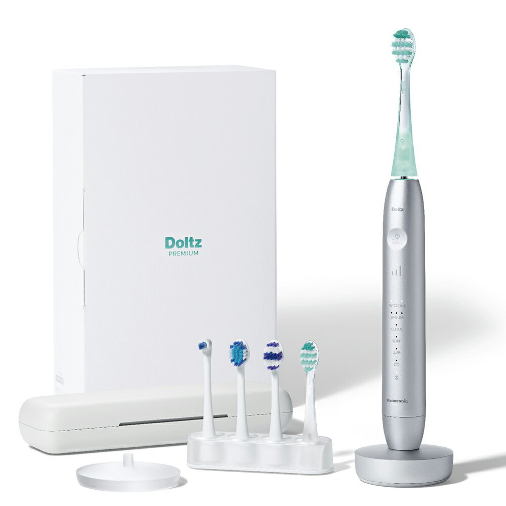 パナソニック 電動歯ブラシ(シルバー) EW-DT88-S Panasonic 音波振動歯ブラシ Doltz PREMIUM(ドルツ プレミアム) [EWDT8...