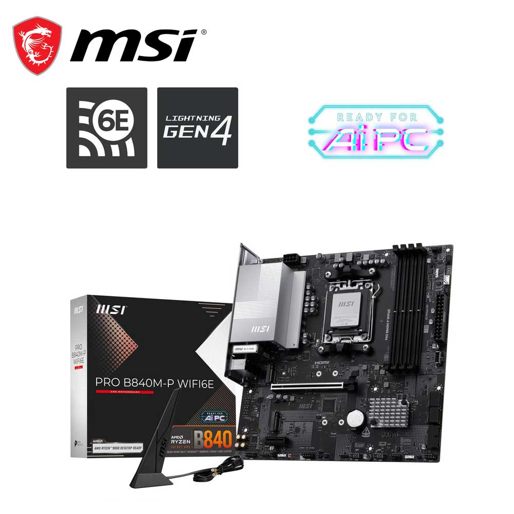 MSI｜エムエスアイ MSI PRO B840M-P WIFI6E マザーボード PROB840M-PWIFI6E