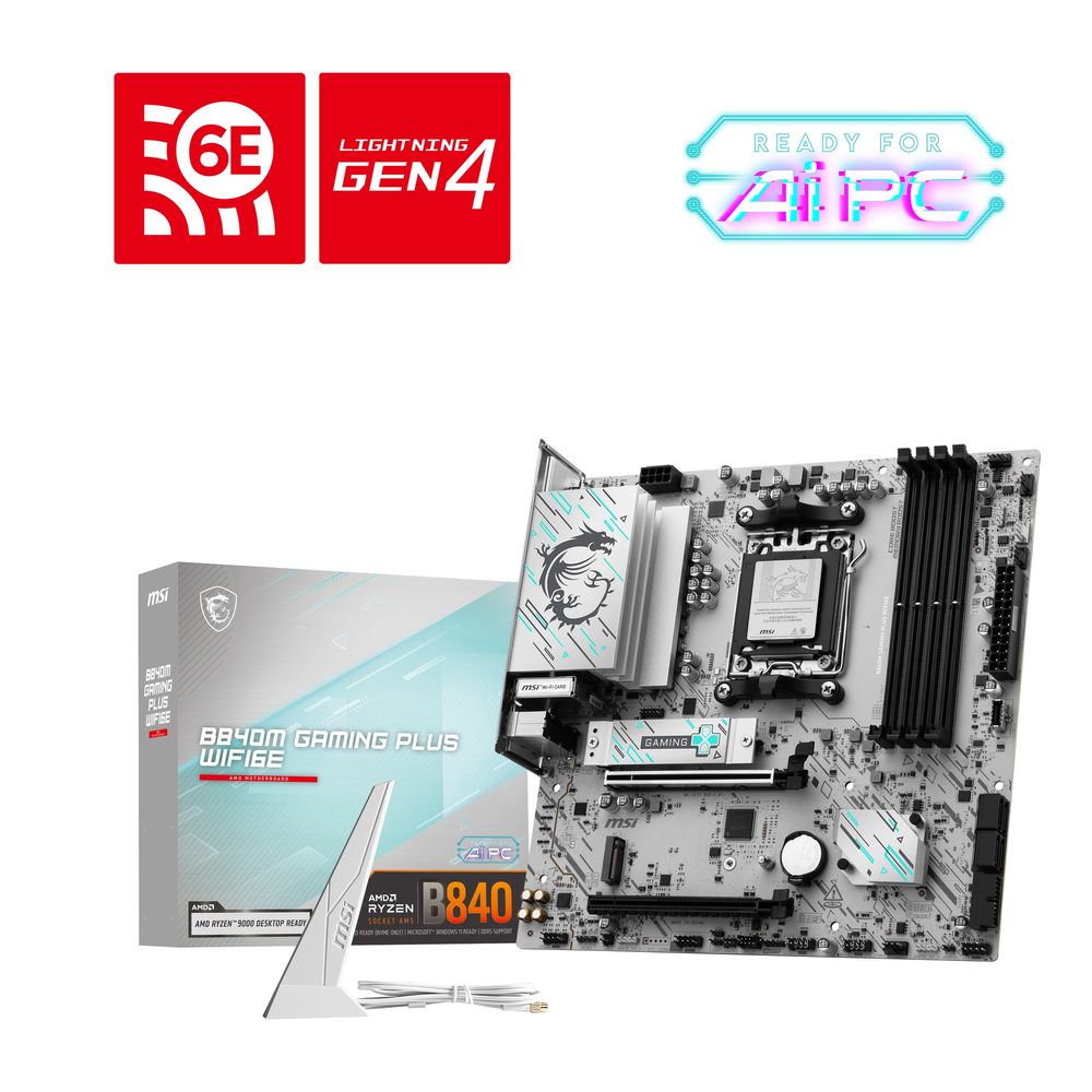 MSI|エムエスアイ MSI B840M GAMING PLUS WIFI6E マザーボード B840MGAMINGPLUSWIFI6