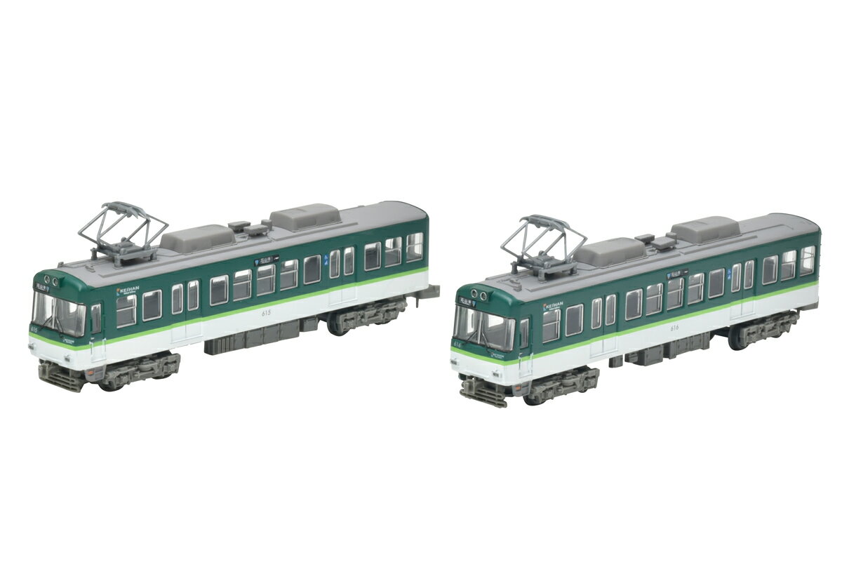 ［鉄道模型］トミーテック (N) 鉄道コレクション 京阪電車大津線600形3次車 標準塗装 2両セット