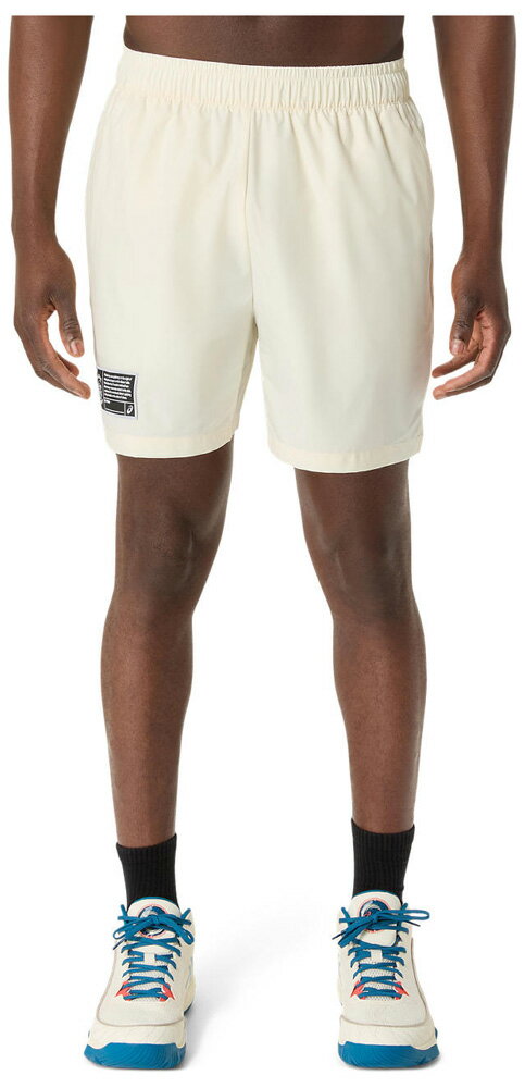 アシックス メンズ バスケットボール ショーツ（アイボリー・サイズ：XL） 2063A412-201-XL asics
