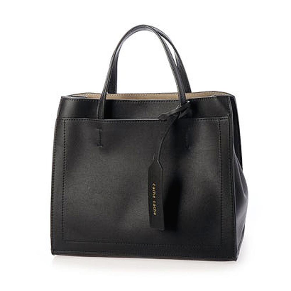 cache cache(カシュカシュ) cache cache カシュカシュ パーティションミニトート（ブラック） BF014830..