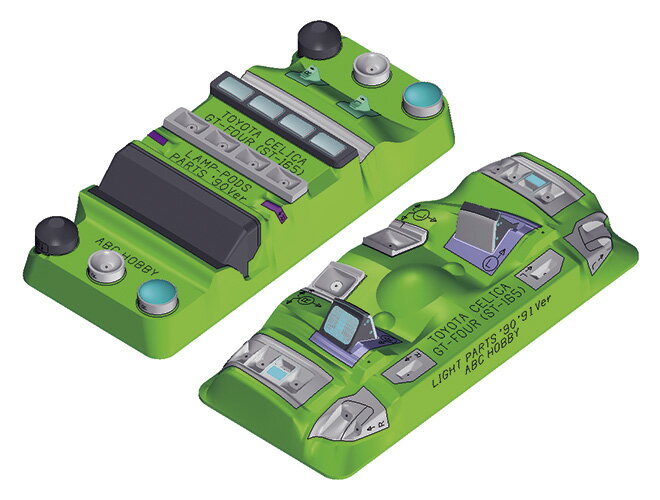 ABCホビー 【再生産】RCボディビルドシリーズ ナイトステージ #008 （ST165 セリカ用）【62728】