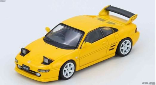 INNO MODELS 1/64 Toyota MR2 (SW20) イエロー【IN64-MR2-YL】 ミニカー