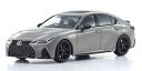 京商 1/43 LEXUS IS500 F SPORT PERFORMANCE Climax Edition(ニュートリノグレー)【KS03932NGY】 ミニカー