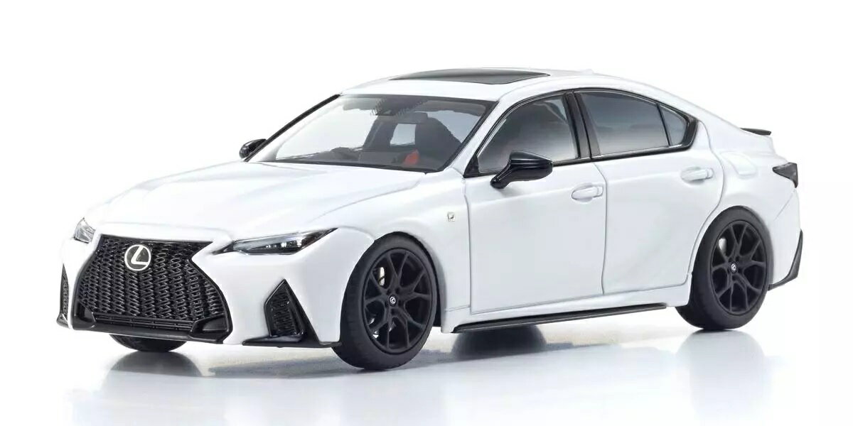 京商 1/43 LEXUS IS500 F SPORT PERFORMANCE Climax Edition(ホワイトノーヴァガラスフレーク)【KS03932W】 ミニカー