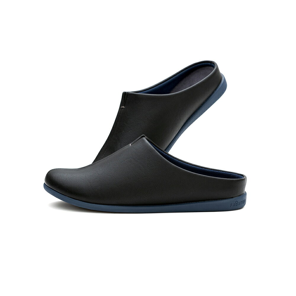 FR0102-BASICBK-L フロンティア サンダル（ベーシックブラック・サイズ：L(25.0-27.0cm)） FRONTIER　room's PLUS　オフィス タウンユース　ユニセックス