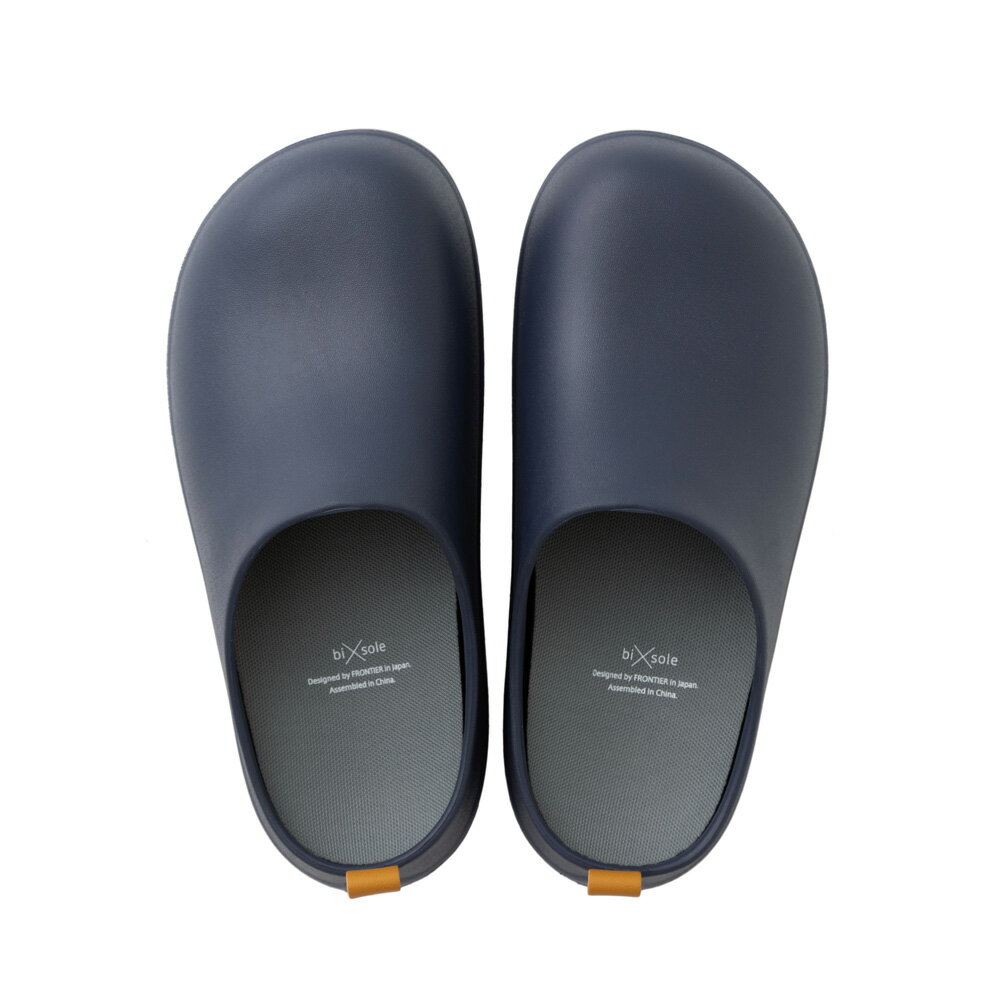 樂天商城 - フロンティア クロッグサンダル（ネイビー・サイズ：23.0-23.5cm） FR0201-NV-23.0 FRONTIER　bi×sole(バイソール)