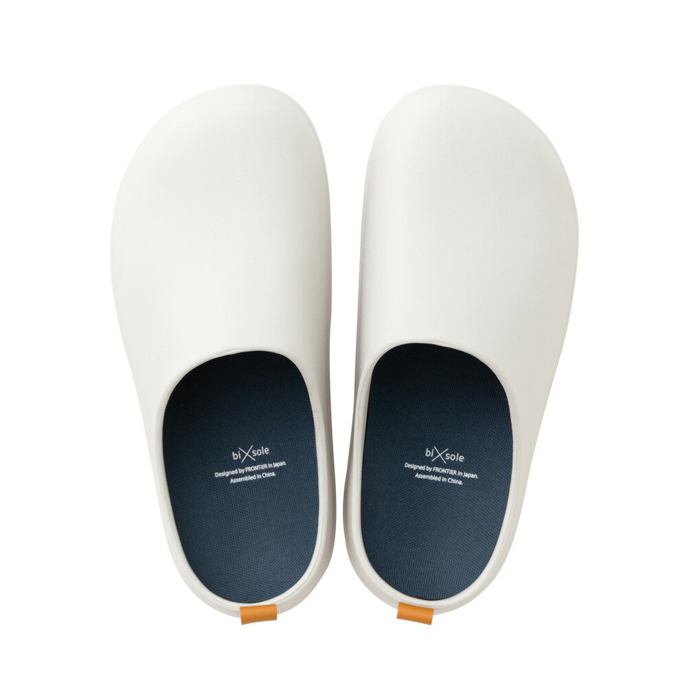 フロンティア クロッグサンダル（ホワイト・サイズ：26.0-26.5cm） FR0204-WH-26.0 FRONTIER　bi×sole(バイソール)